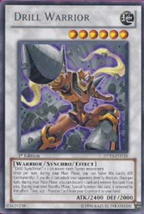 Drill Warrior (DP10-EN018) - Duelist Pack 10: Yusei 3 Unlimited