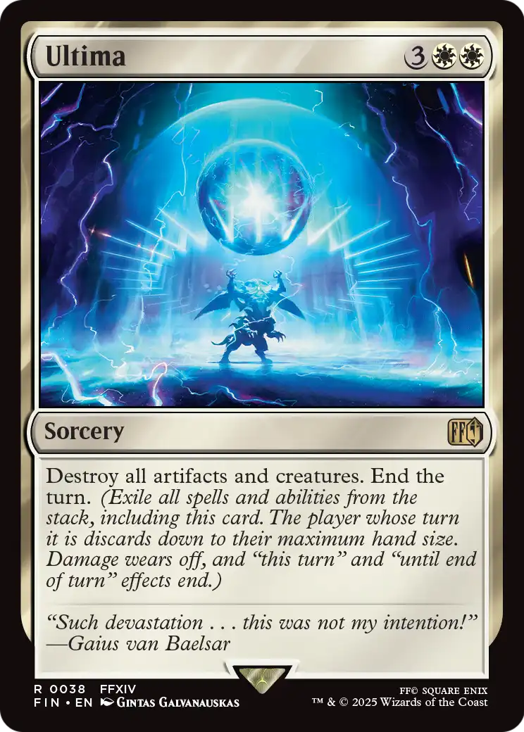 Ultima (FIN-038) [FINAL FANTASY] Foil