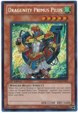Dragunity Primus Pilus (HA04-EN012) - Hidden Arsenal 4 1st Edition