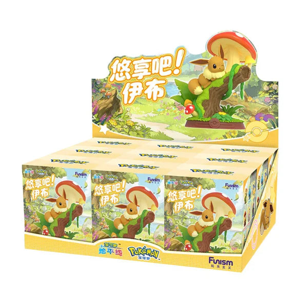 Pokemon Relaxed! Eevee Blind Box (1 Random Box)