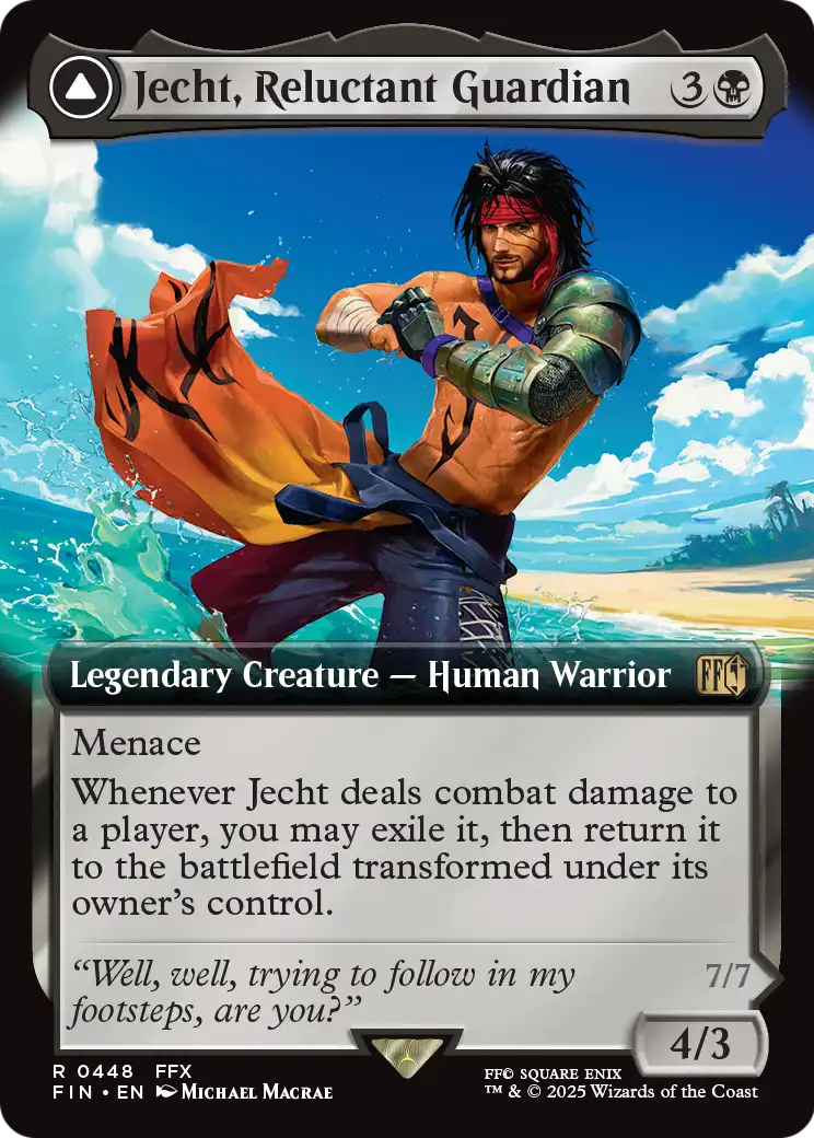 Jecht, Reluctant Guardian (Extended Art) (FIN-448) [FINAL FANTASY]