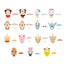 Disney Squinting Sleepwear Series Plush Pendant Blind Boxes (1 Random Box)