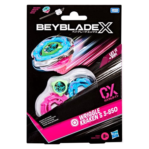 (Hasbro) Beyblade X - Wriggle Kraken S 3-85O CX Starter Pack Set