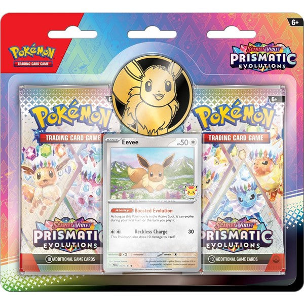 Pokémon TCG - Scarlet & Violet - Prismatic Evolutions - 2 Packs Blister