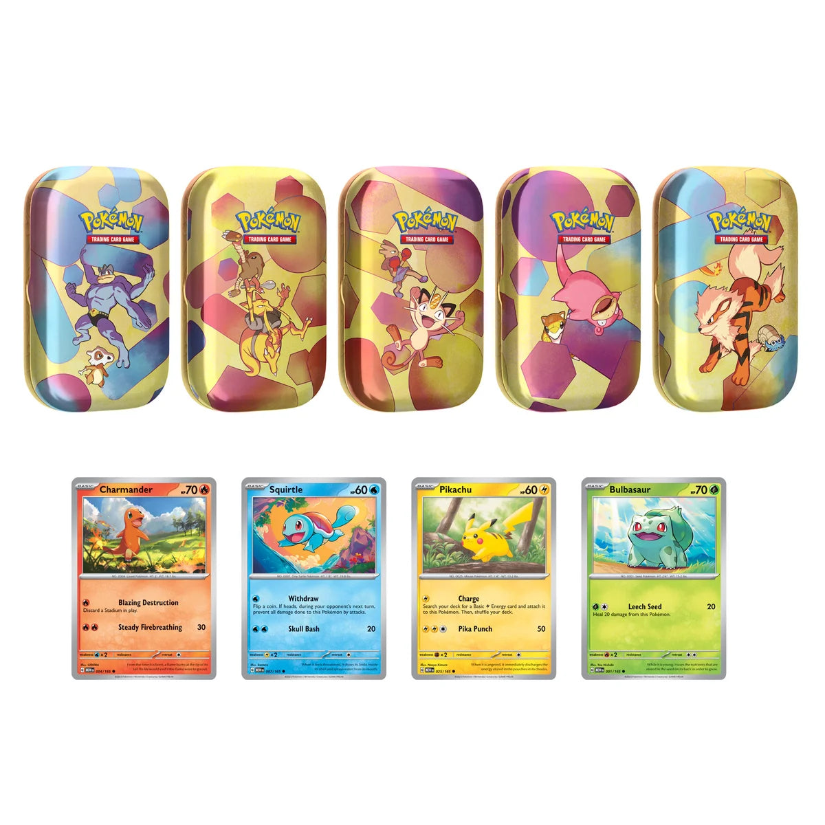Pokémon TCG - Scarlet & Violet - 151 - 5 Mini Tin Set A&B