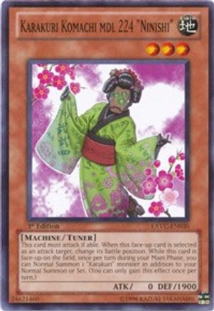 Karakuri Komachi mdl 224 "Ninishi" (EXVC-EN030) - Extreme Victory 1st Edition