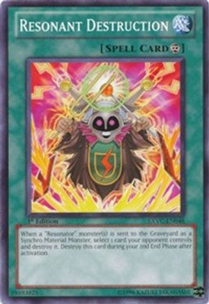 Resonant Destruction (EXVC-EN048) - Extreme Victory 1st Edition