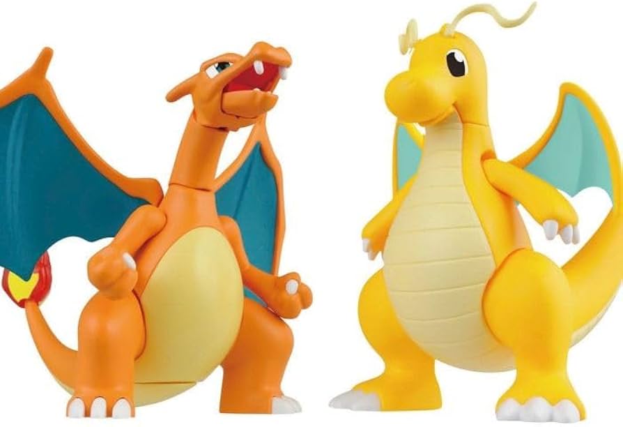 CHARIZARD & DRAGONITE Model Kit