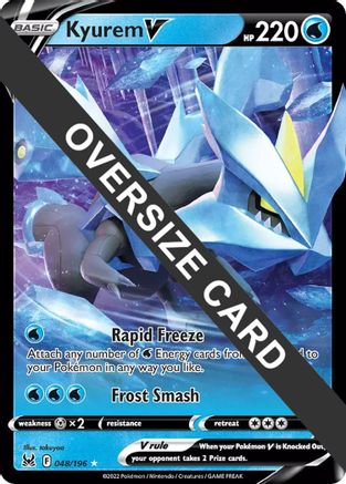 Kyurem V - 048/196 - Jumbo Cards Holofoil