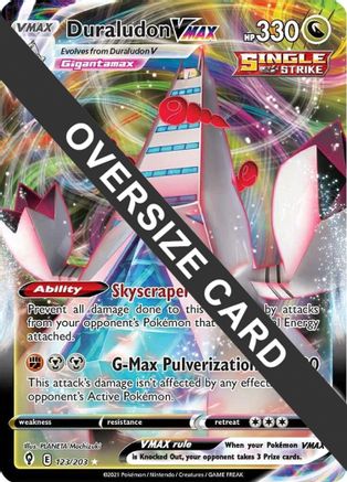 Duraludon VMAX - 123/203 - Jumbo Cards Holofoil