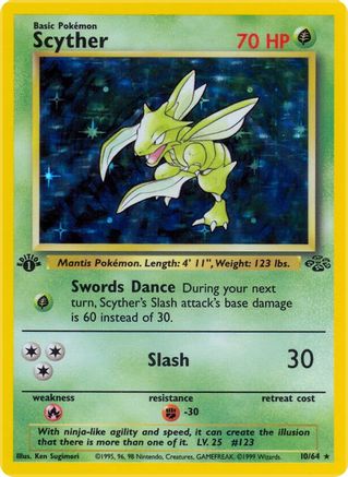 Scyther (10) 10/64 - Jungle