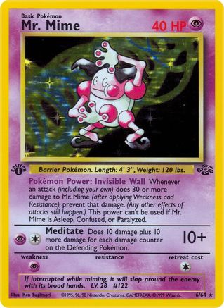 Mr. Mime (6) 6/64 - Jungle