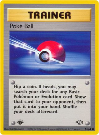 Poke Ball 64/64 - Jungle Unlimited