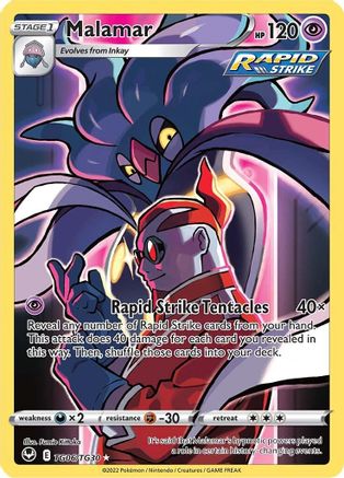 Malamar TG06/30 - SWSH12 Silver Tempest Trainer Gallery Holofoil
