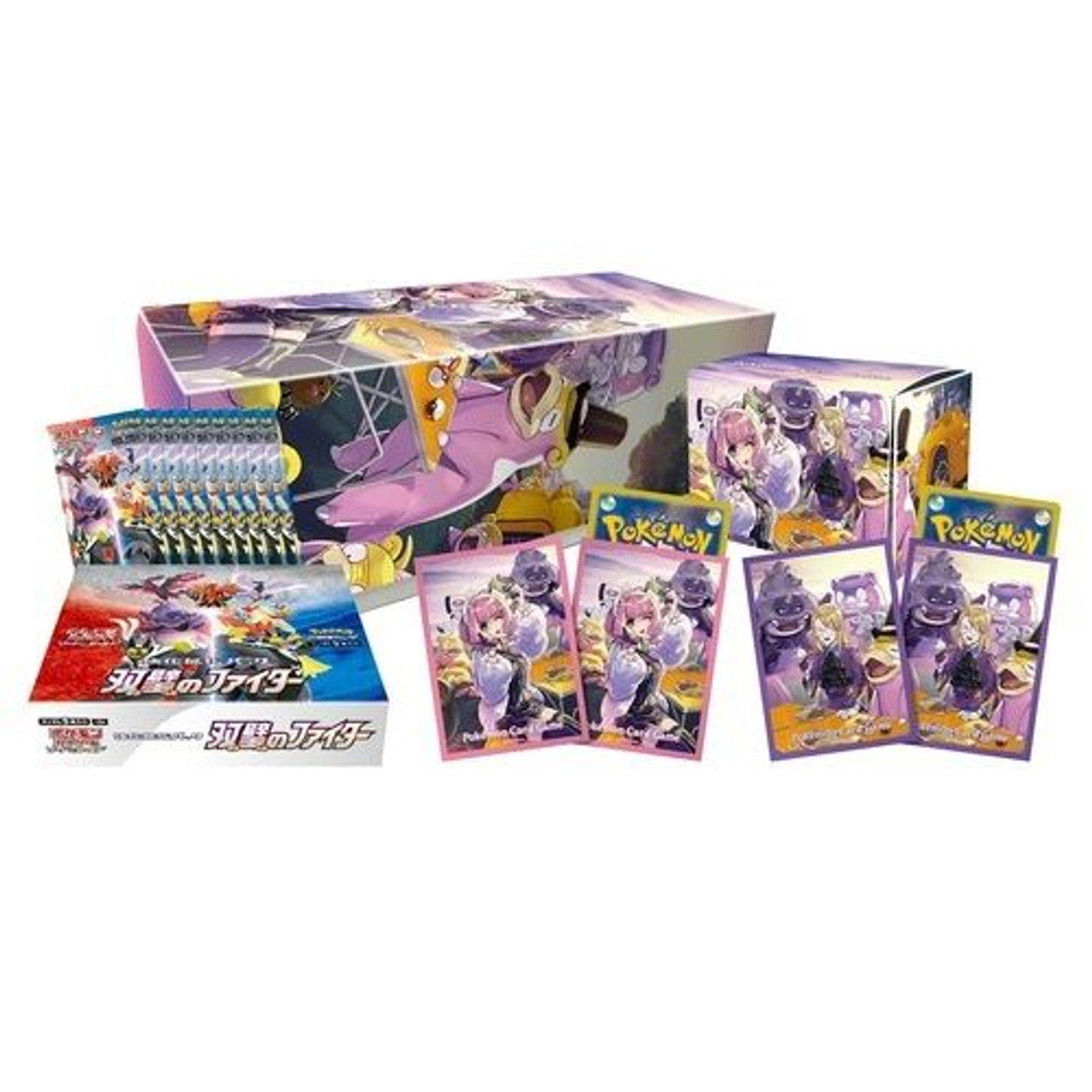 Pokémon TCG Japanese - Klara & Avery Matchless Fighters Enhanced Booster Pack Set