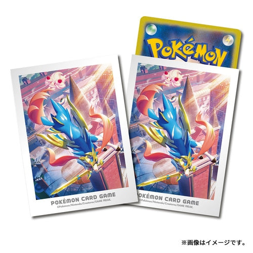 Pokémon Center Japan Official Sleeves: Adventure in Galar Zacian & Alcremie Sleeves