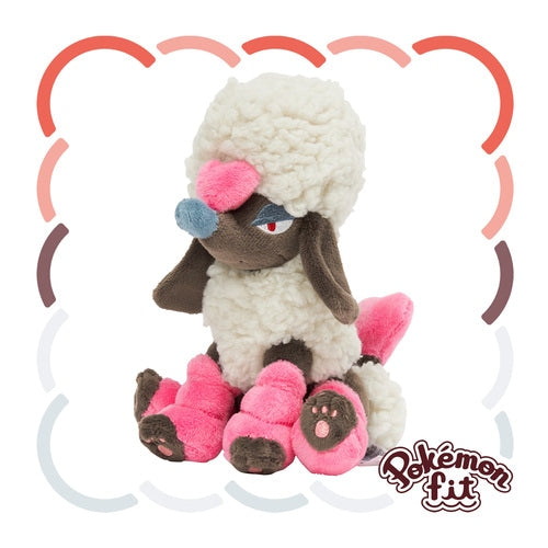 Furfrou (Heart Trim) Pokemon Fit plush No.676