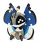 Vivillon Polar (Pokémon fit)
