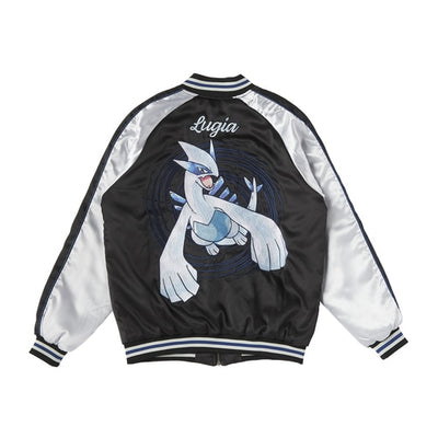 Lugia Silver Varsity Jacket