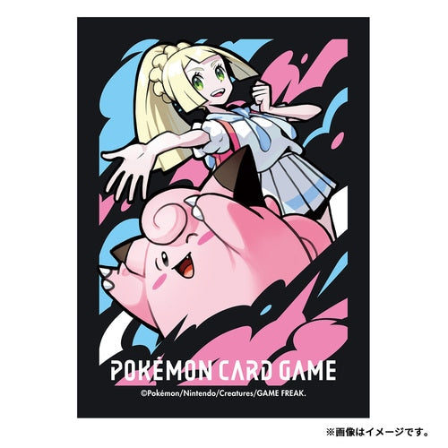 Pokémon Center Japan Official: Lillie and Clefairy Sleeves and Deck Box Set
