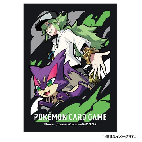 Pokémon Center Japan Official: N & Purrloin Sleeves and Deck Box Set