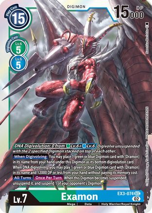Examon (EX3-074) - Draconic Roar Foil