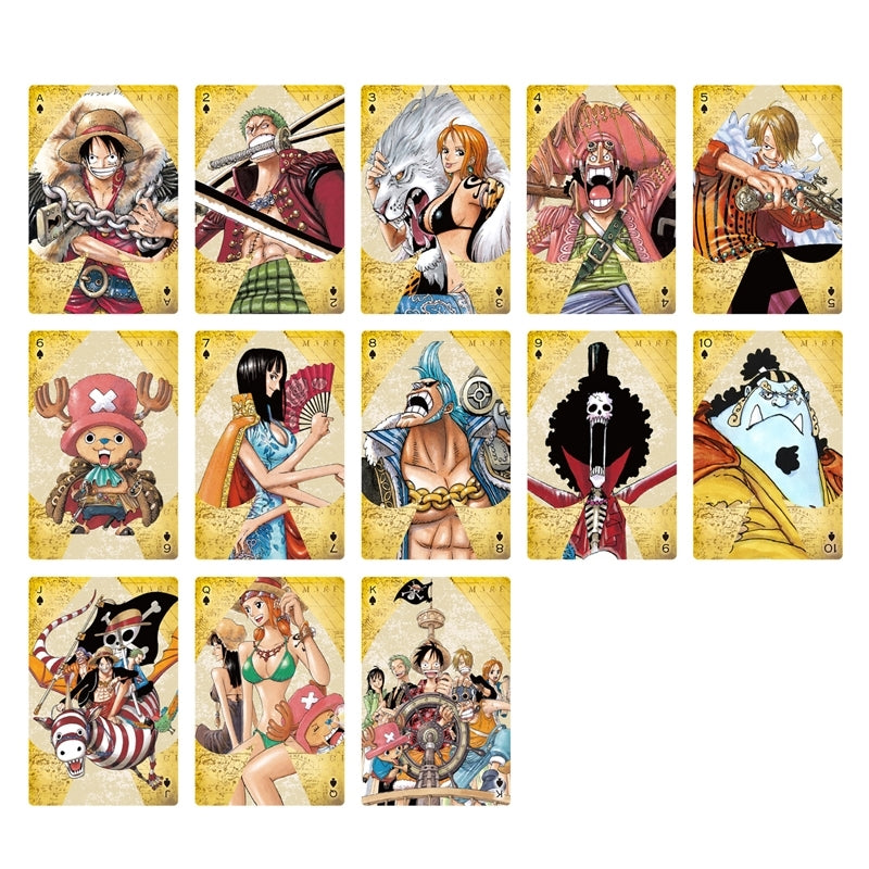 One Piece Golden Playing Cards
