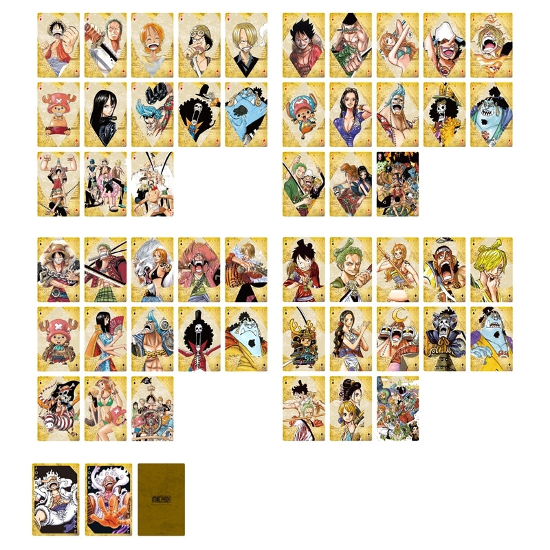 One Piece Golden Playing Cards