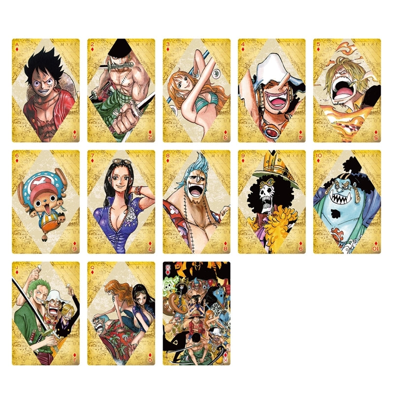 One Piece Golden Playing Cards