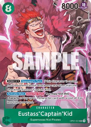 Eustass"Captain"Kid (Parallel) (OP01-051) - Romance Dawn