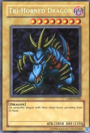 Tri-Horned Dragon (LOB-EN000) (LOB-EN000) - Legend of Blue Eyes White Dragon (Worldwide English) Unlimited
