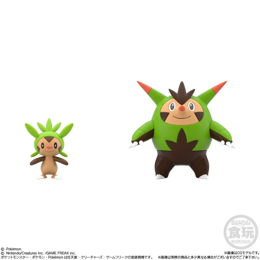 Pokemon Scale World - Kalos Region - Chespin & Quilladin