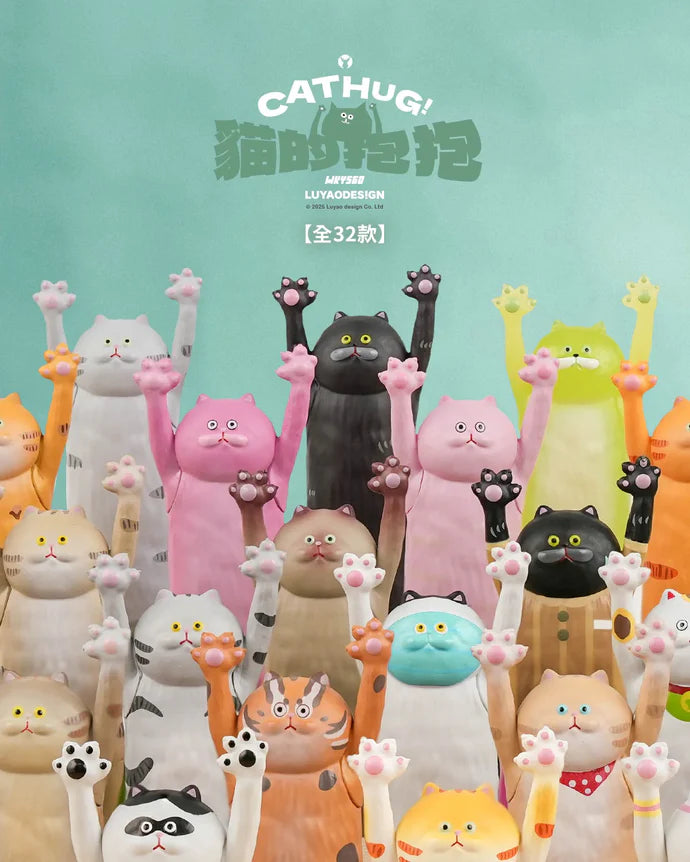 The Hugging Cat Series Blind Box (1 Random Box)