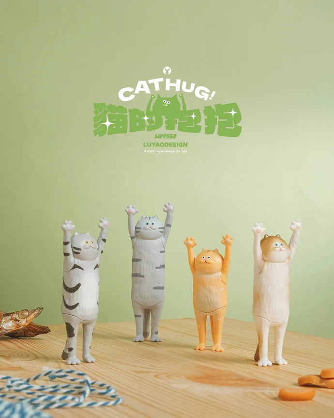 The Hugging Cat Series Blind Box (1 Random Box)