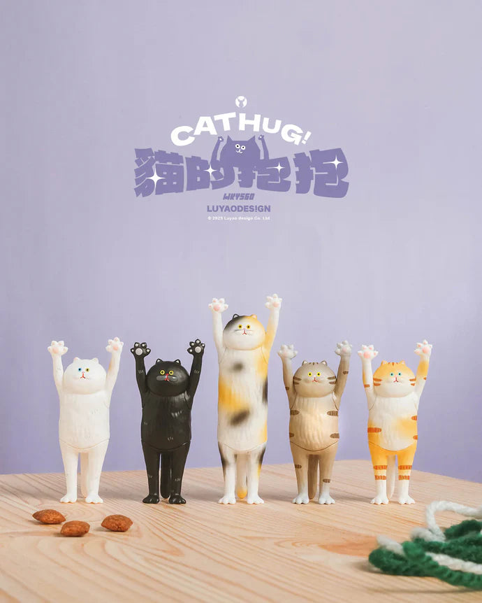 The Hugging Cat Series Blind Box (1 Random Box)