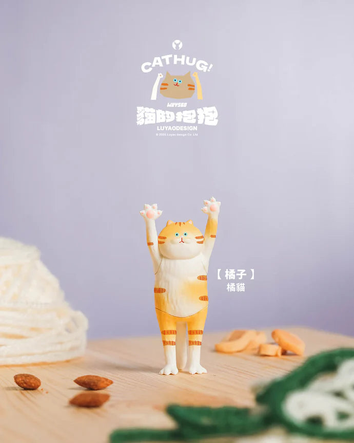The Hugging Cat Series Blind Box (1 Random Box)
