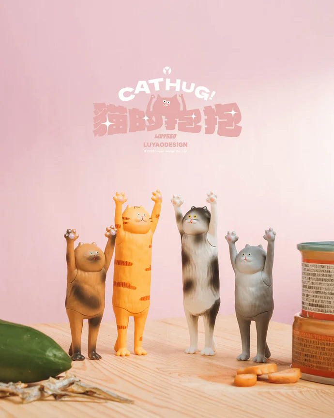 The Hugging Cat Series Blind Box (1 Random Box)