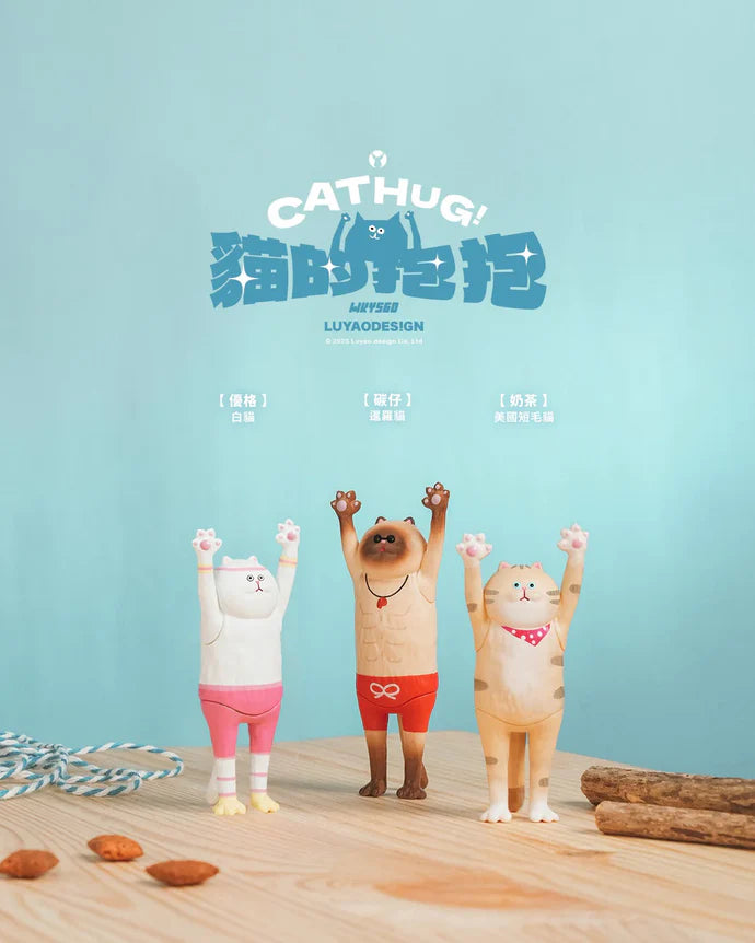 The Hugging Cat Series Blind Box (1 Random Box)