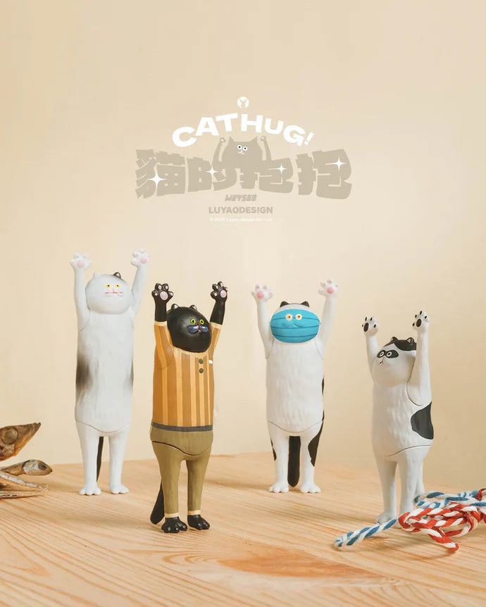 The Hugging Cat Series Blind Box (1 Random Box)