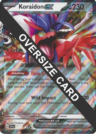 Koraidon ex - Jumbo Cards Holofoil