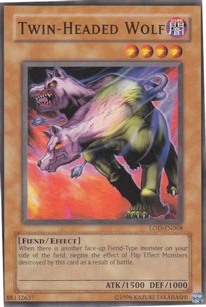Twin-Headed Wolf (LOD-EN008) - Legacy of Darkness (Worldwide English) Unlimited