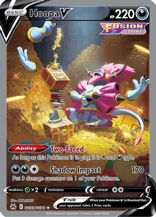 Hoopa V GG53/70 - Crown Zenith Galarian Gallery Holofoil