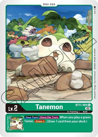 Tanemon (BT11-004) - Dimensional Phase
