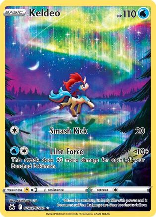 Keldeo GG07/70 - Crown Zenith Galarian Gallery Holofoil