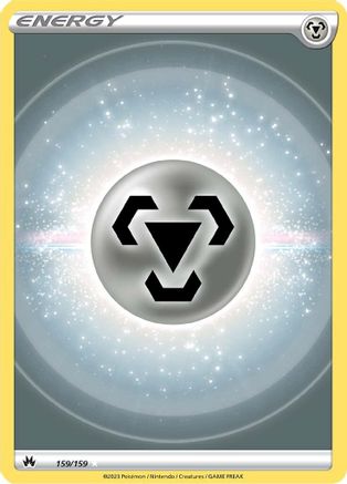 Metal Energy (Texture Full Art) 159/159 - SWSH Crown Zenith Holofoil