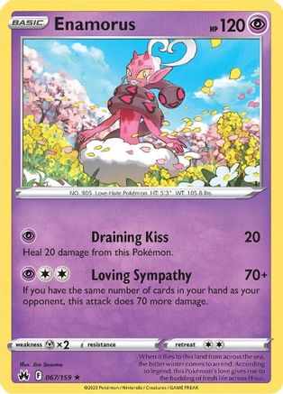 Enamorus 67/159 - SWSH Crown Zenith