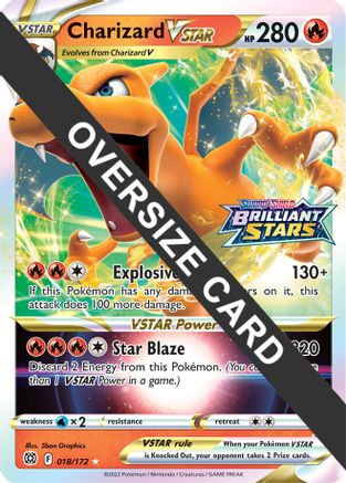 Charizard VSTAR - Jumbo Cards Holofoil