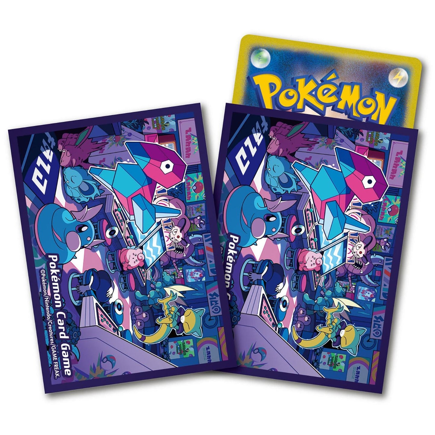 Pokémon Center Japan Official Sleeves: Night Arcade Sleeves