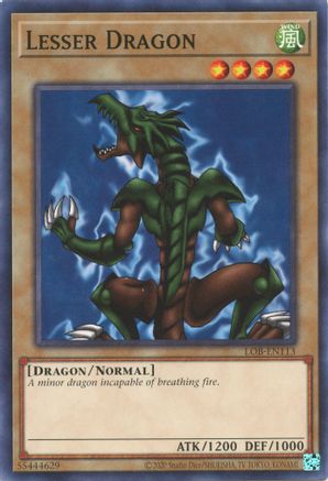 Lesser Dragon (LOB-EN113) - Legend of Blue Eyes White Dragon (25th Anniversary Edition) Unlimited