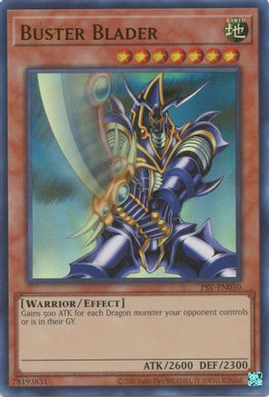 Buster Blader (PSV-EN050) - Pharaoh's Servant (25th Anniversary Edition) Unlimited